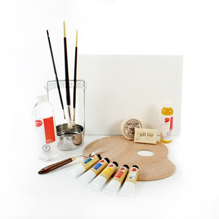 Beginner S Oil Painting Kit DeSerres