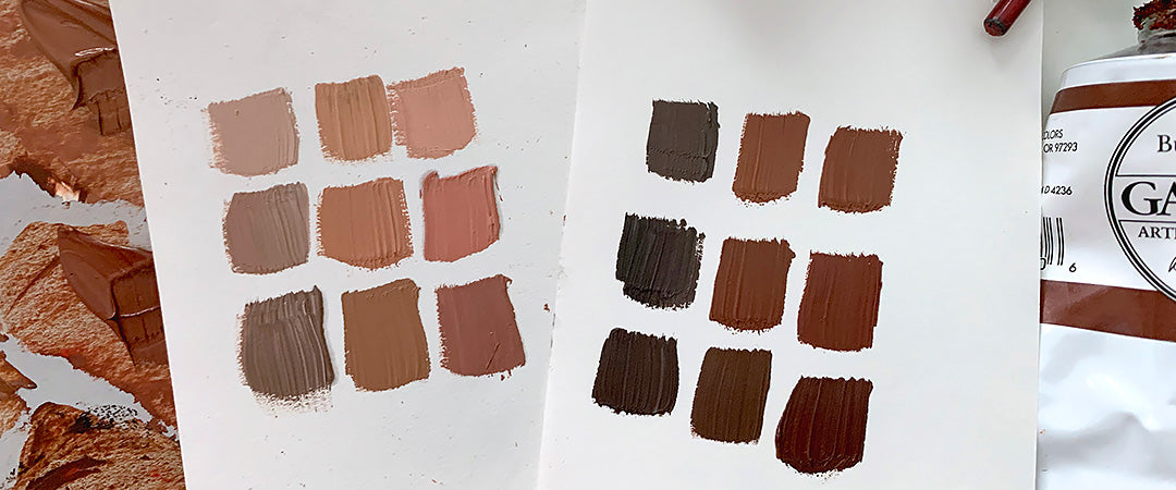 Mixing Colors to Create Skintones