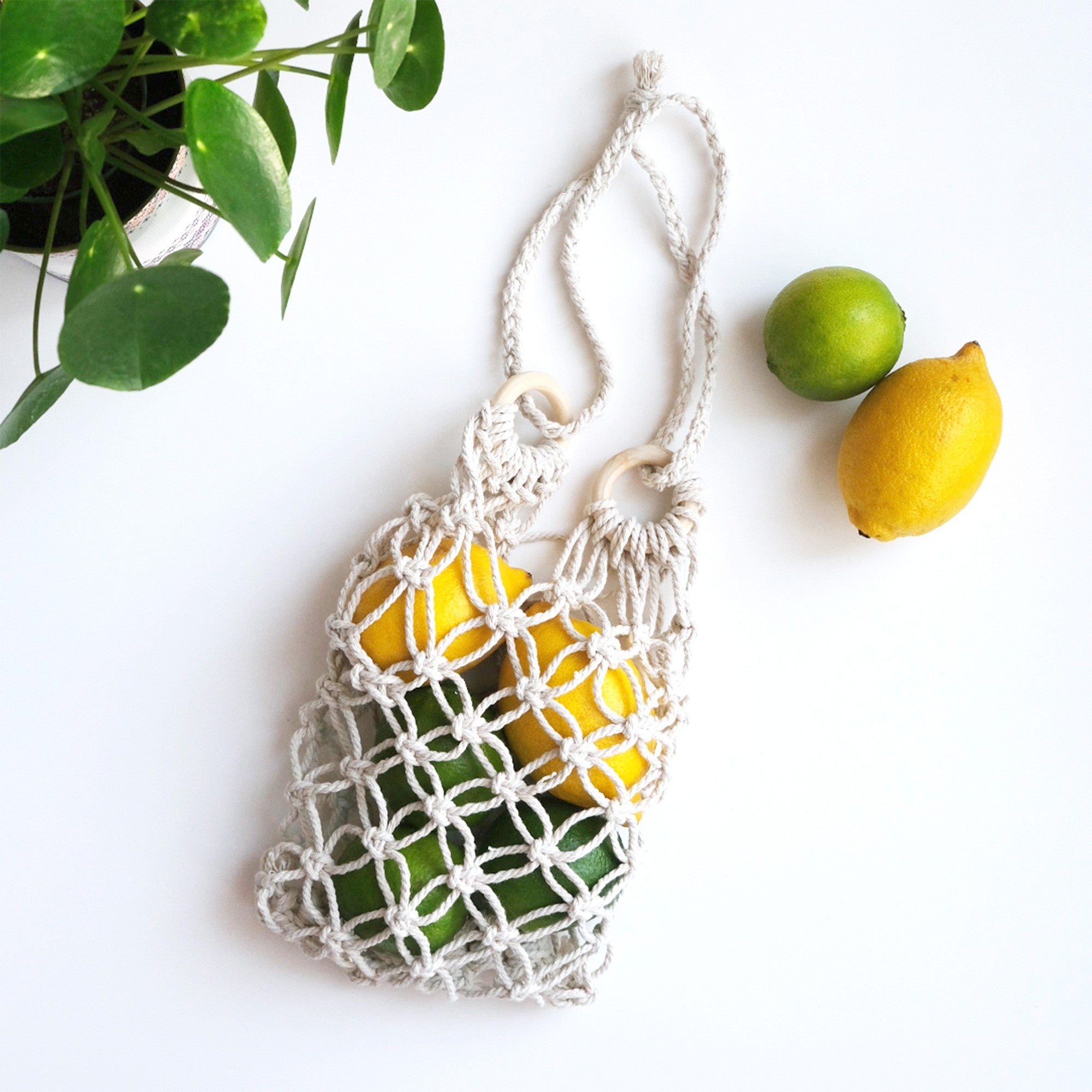 Macrame market bag on sale diy