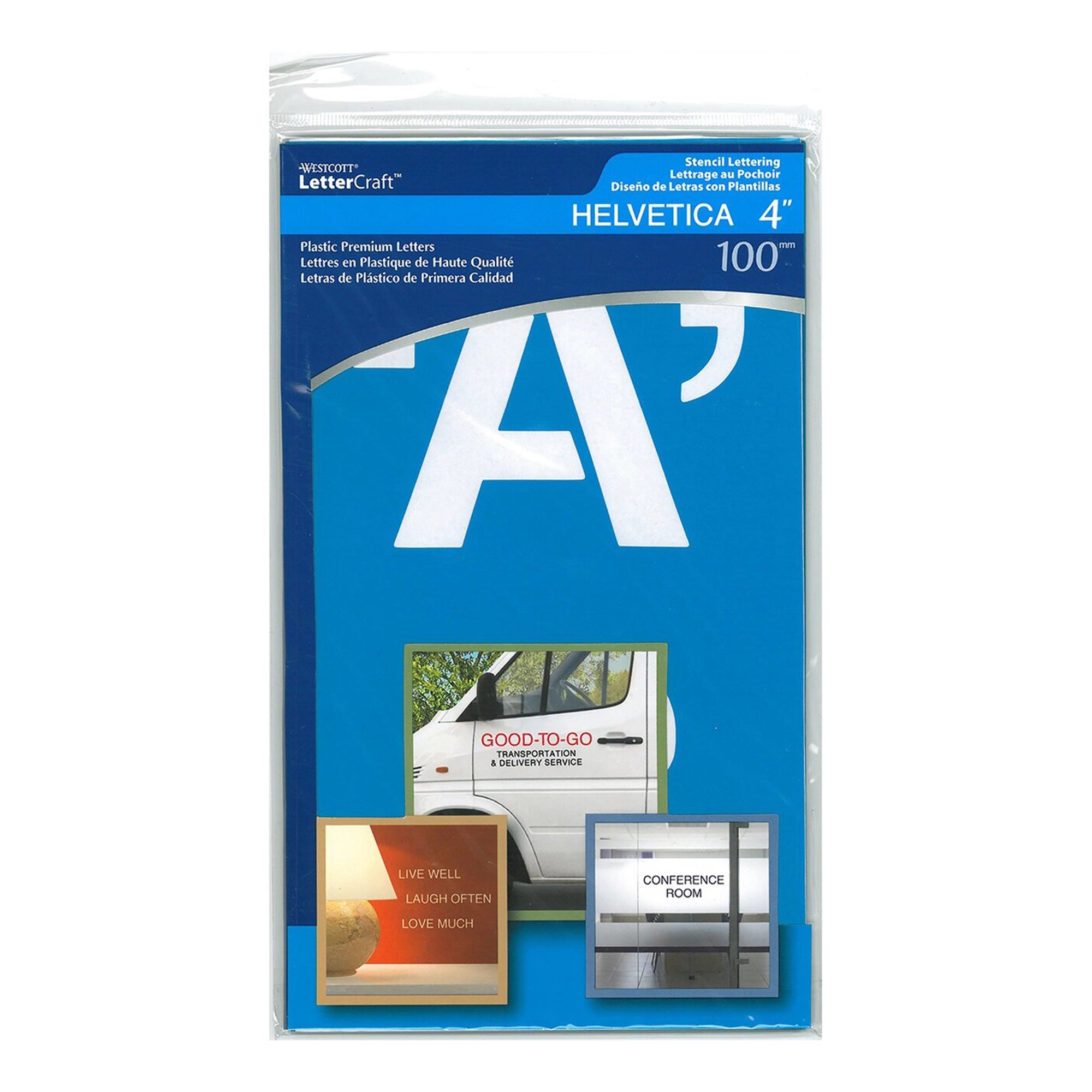 Helvetica Plastic Sign Letters – Any Color, Any Size