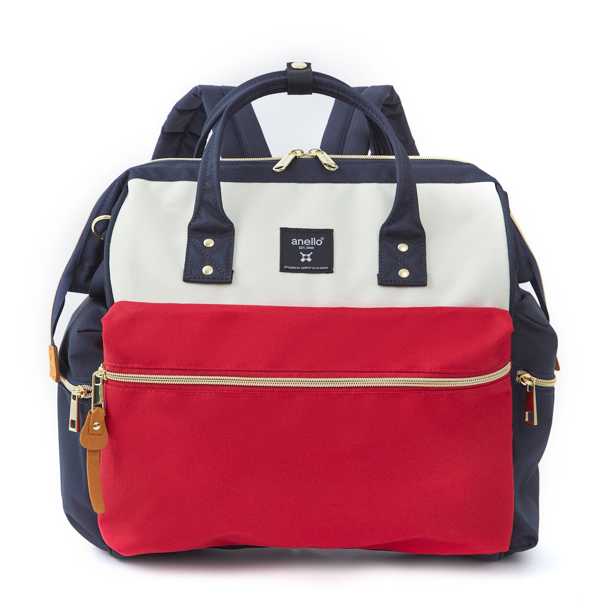 Anello Backpack In Red, White and Blue 