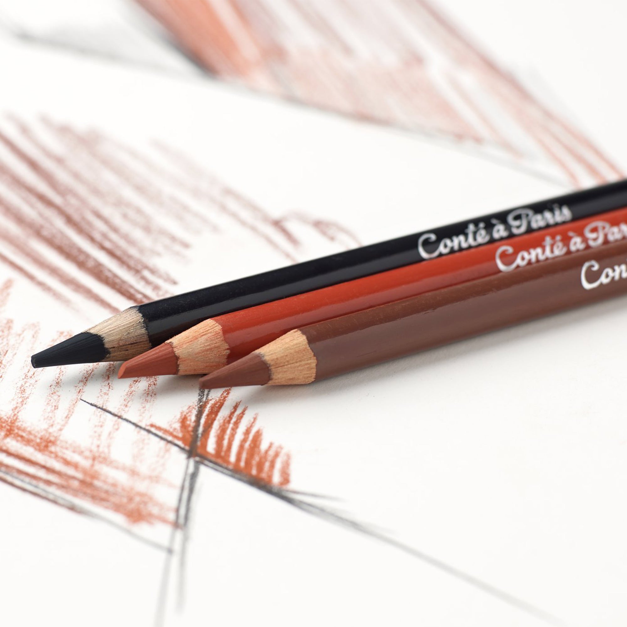 FABER-CASTELL Crayon papier DESSIN 2000 mine 2mm HB x 12 - Crayon