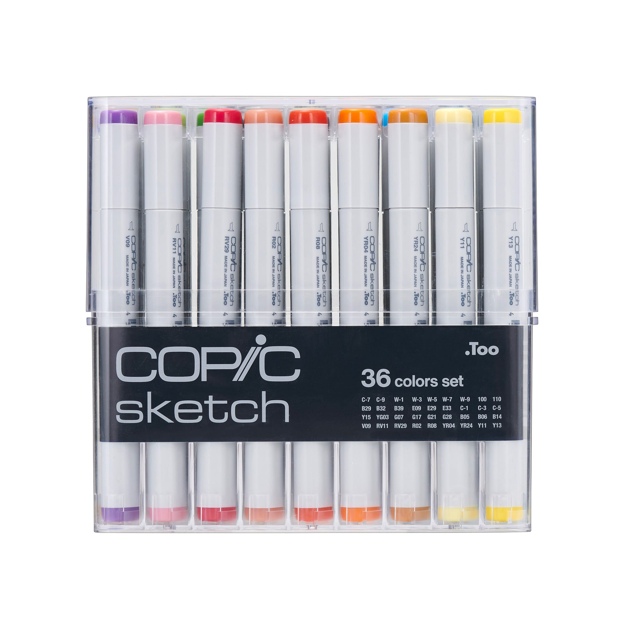 36-Pack Copic Sketch Markers - Basic | DeSerres