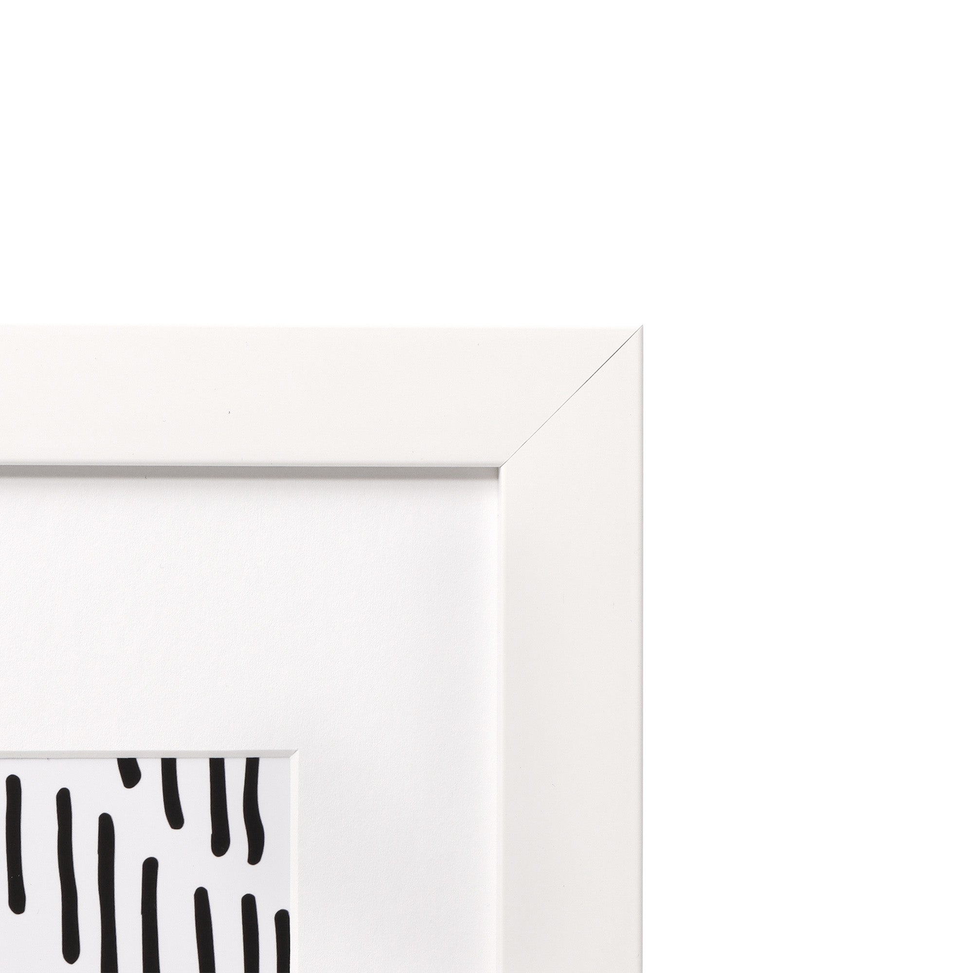 Recyclo™ Knowlton Gallery Photo Frame - White | DeSerres