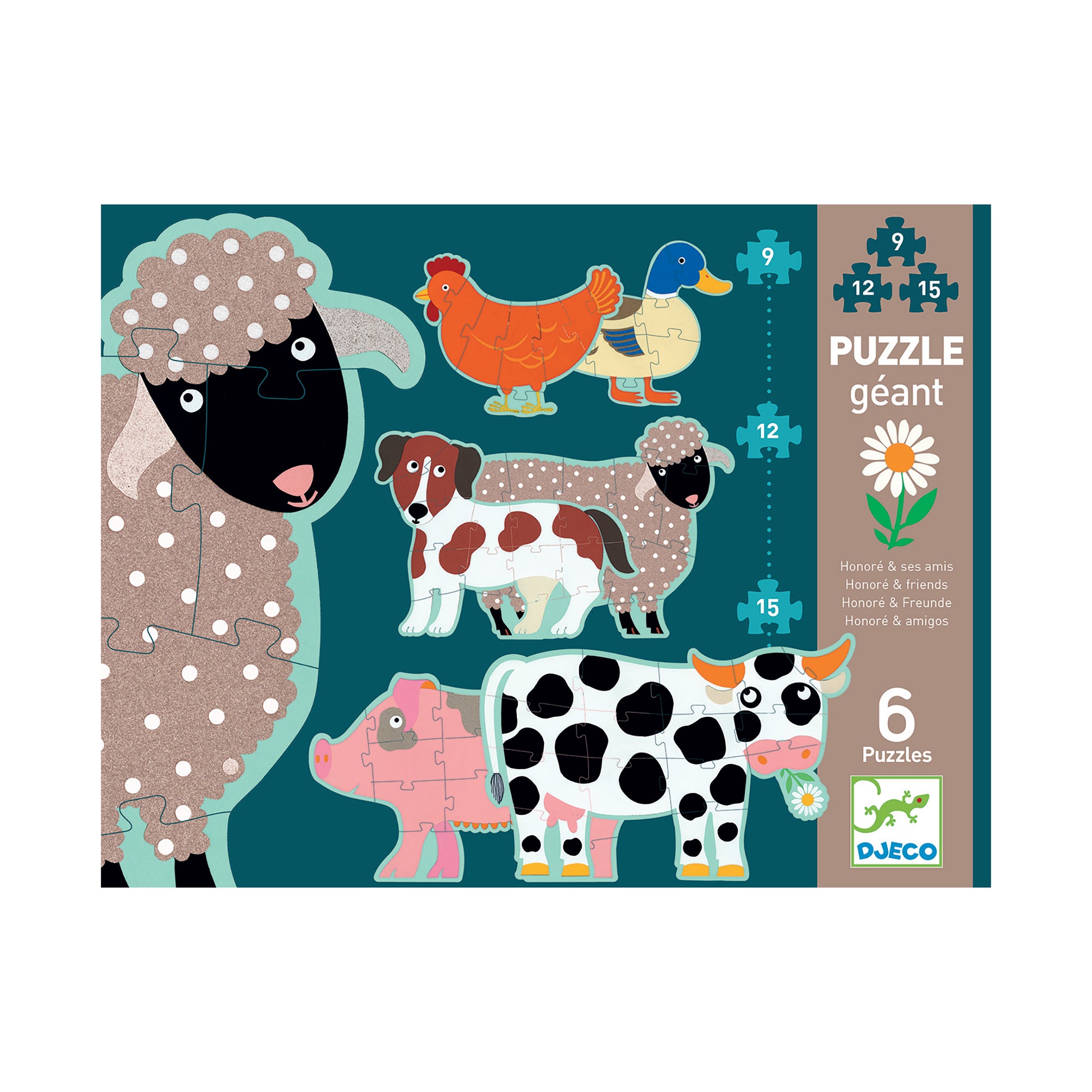 Puzzle géant - Ouistiti & ses amis