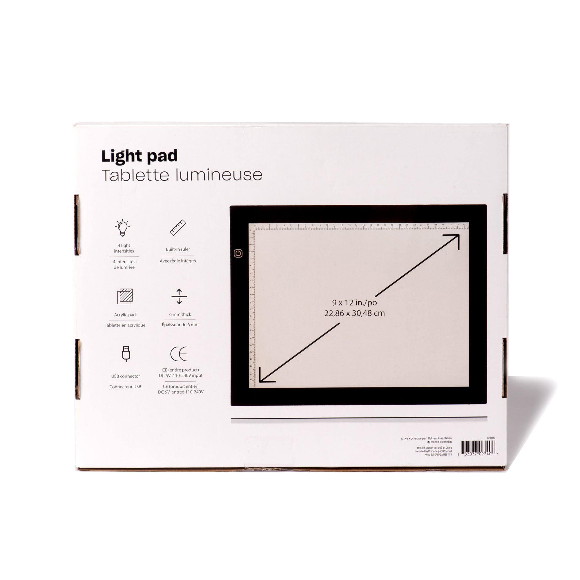 Light Pad 11 x 14 in DeSerres