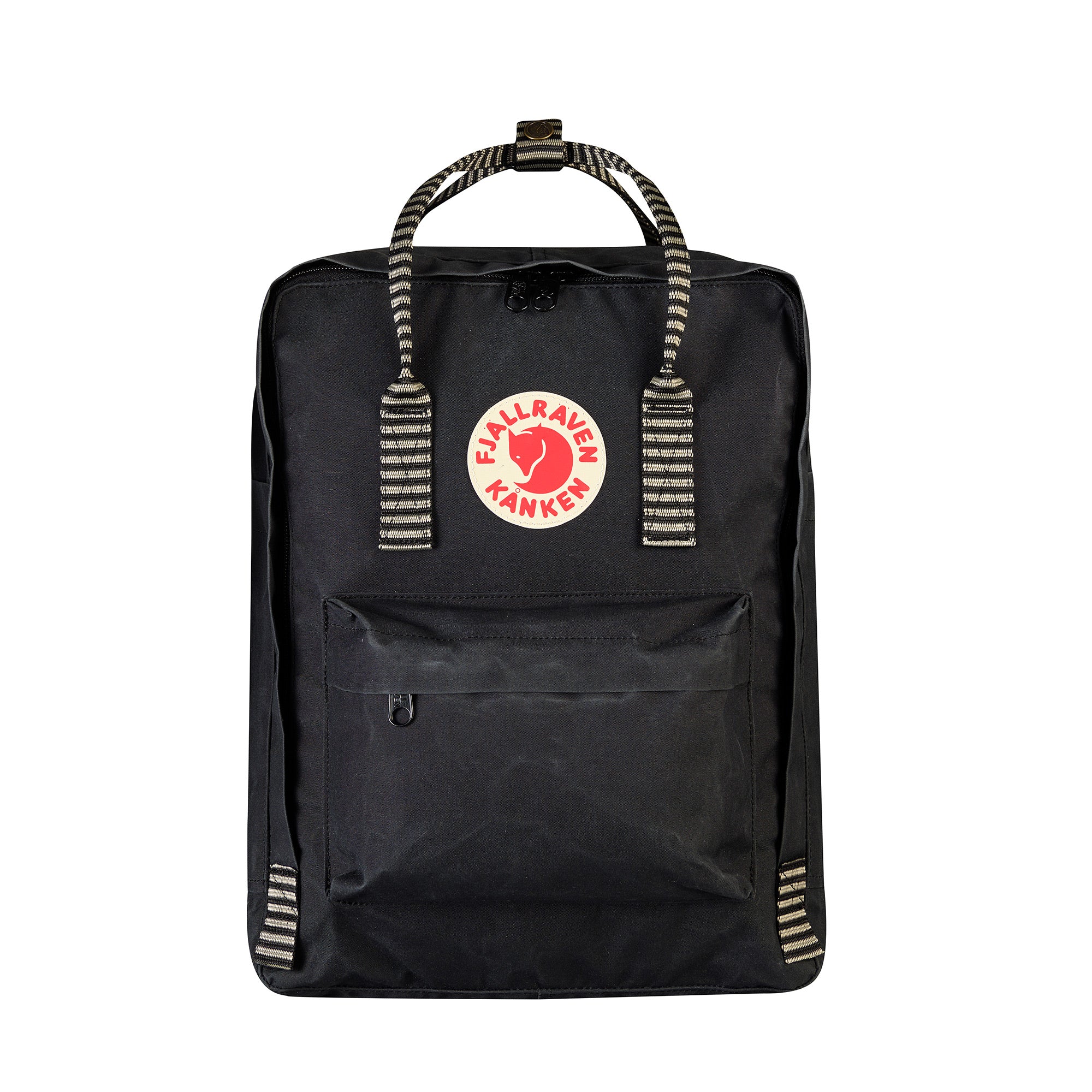 Fjällräven kanken black hotsell striped 16l