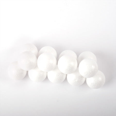 16 Styrofoam Balls 1in by Quick Candles