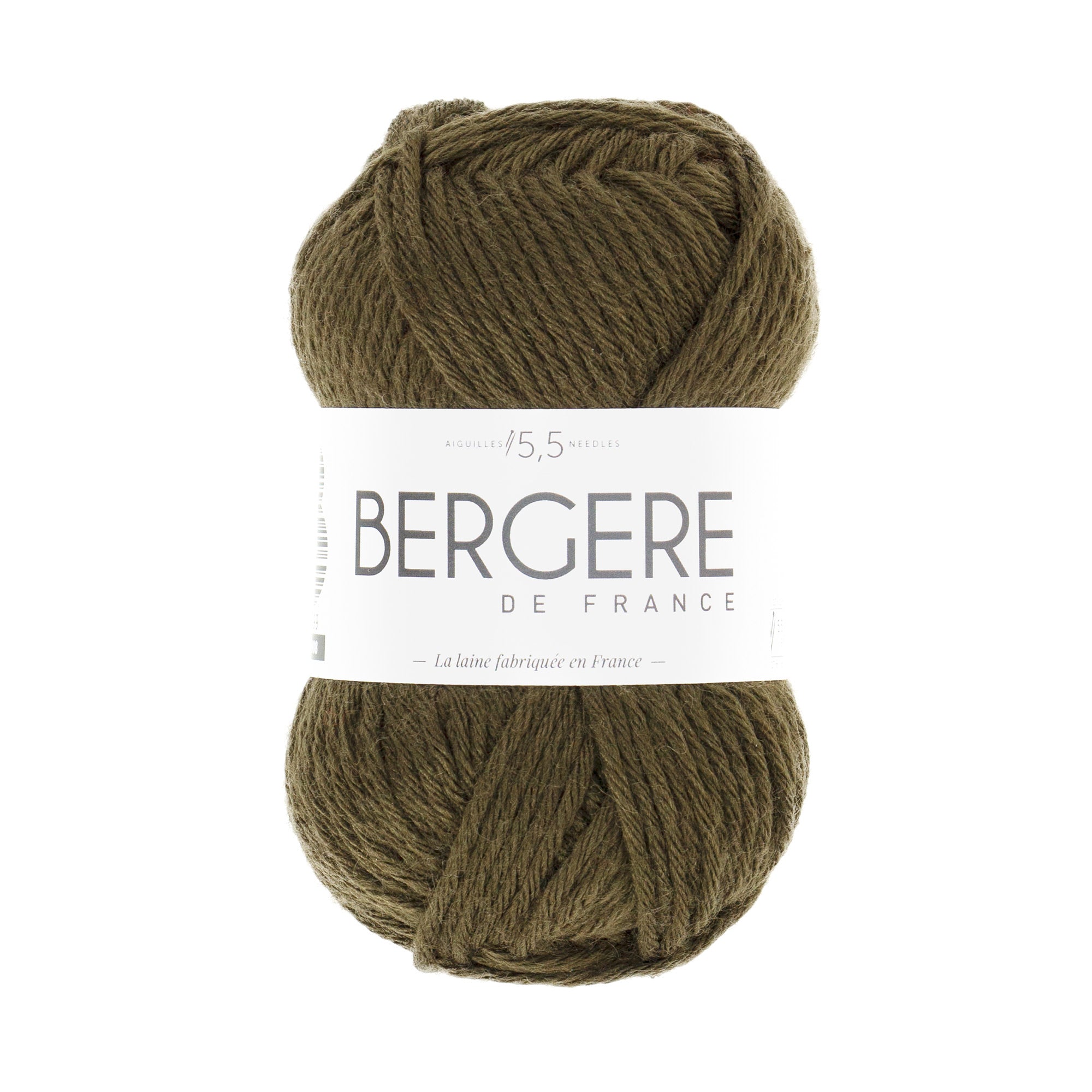 2 Skeins Bergere De France Bergeronnette 250 Dark Green Yarn Soft Wool  Acrylic