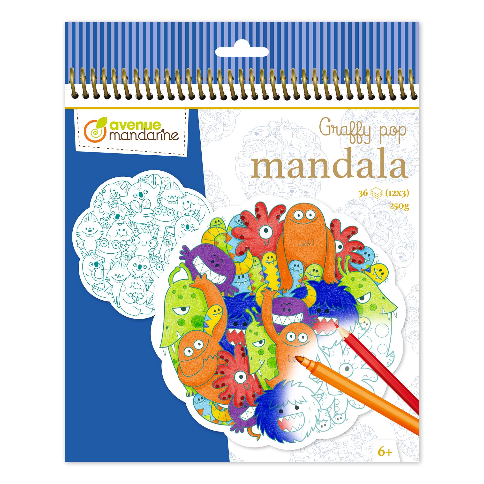 Avenue mandarine Dinosaurs Creative Kit Multicolor