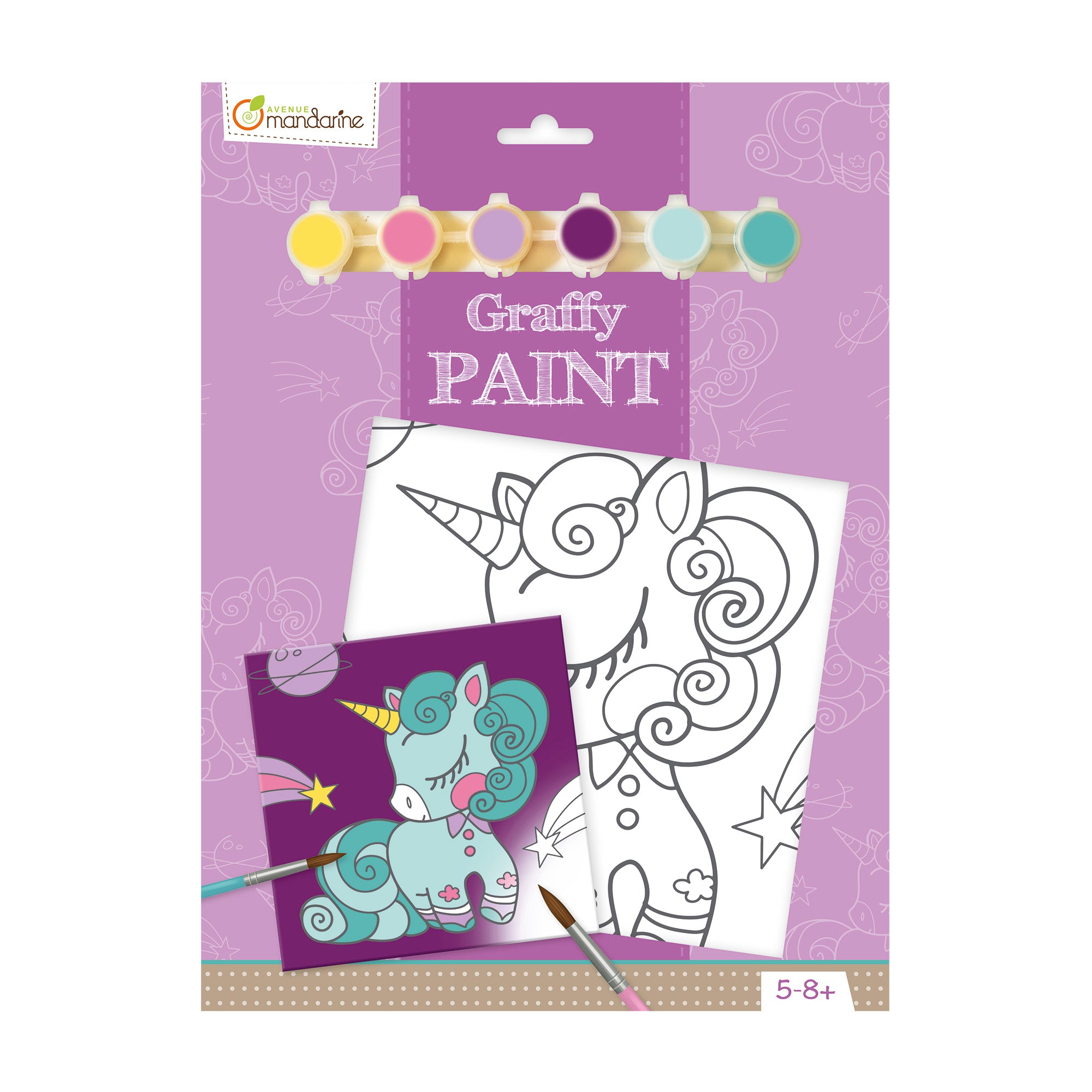 Princess Graffy Paint Paint Set - Avenue Mandarine