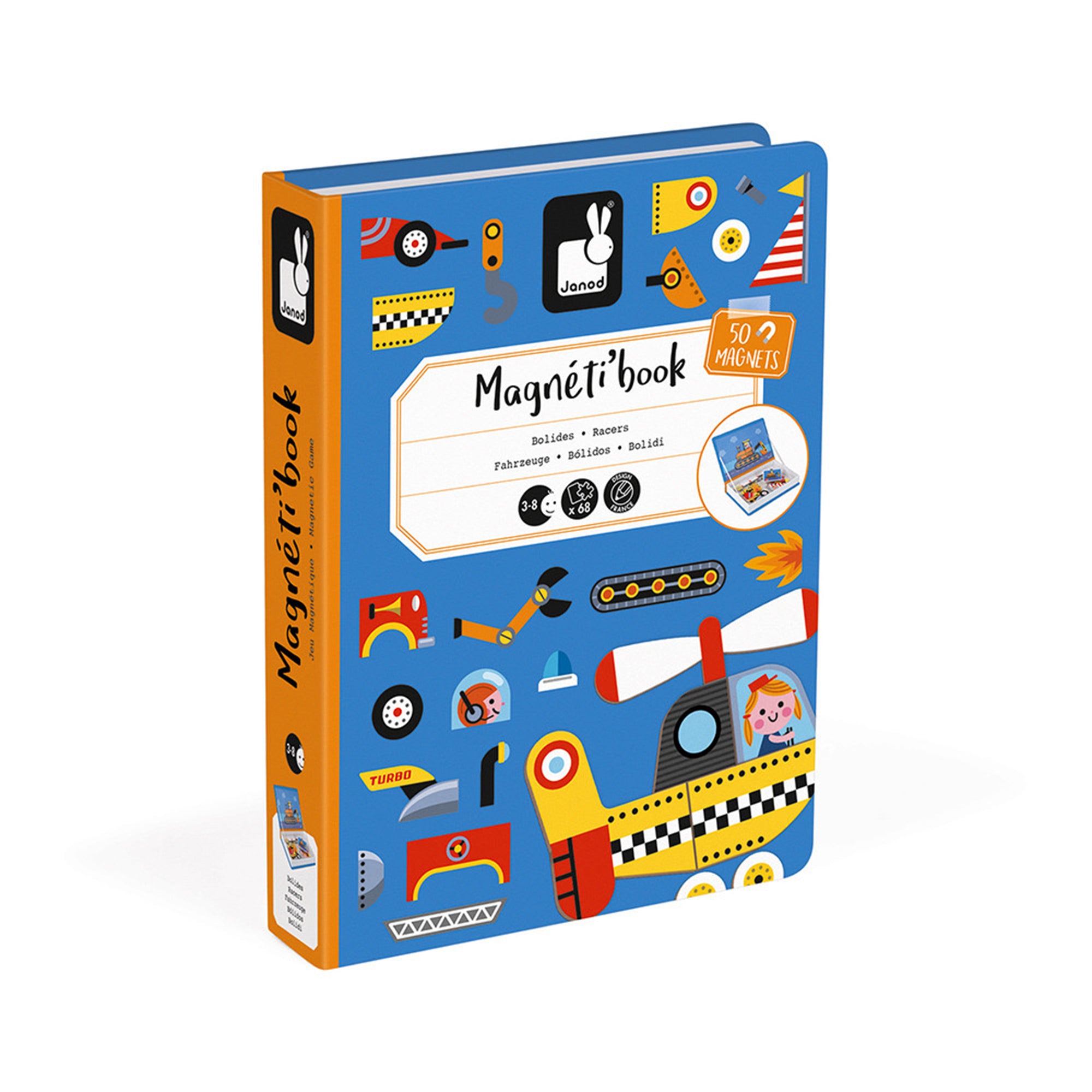 Magnéti'Book Moduloforme, jeu magnétique - Janod