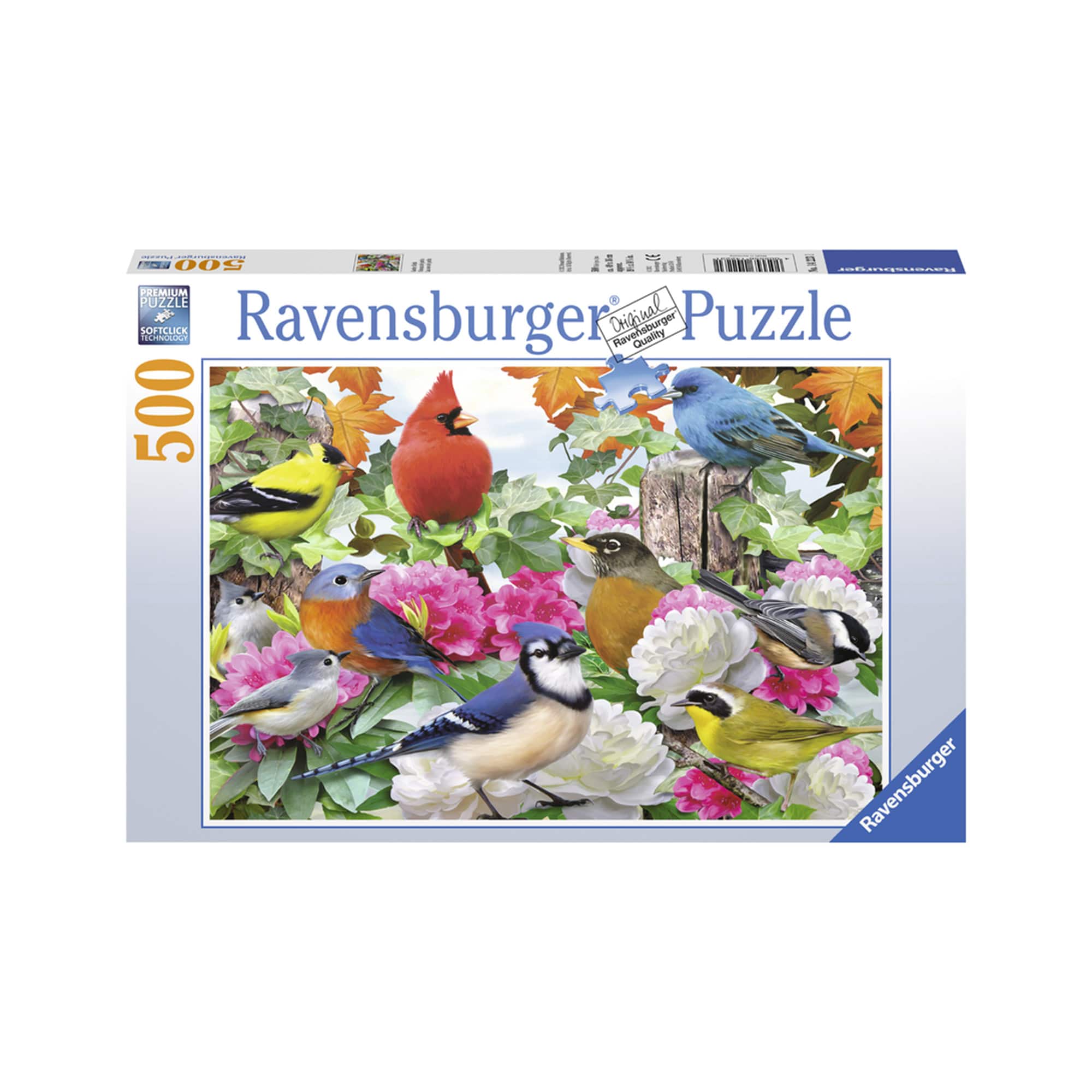 Ravensburger garden birds deals 500 piece puzzle