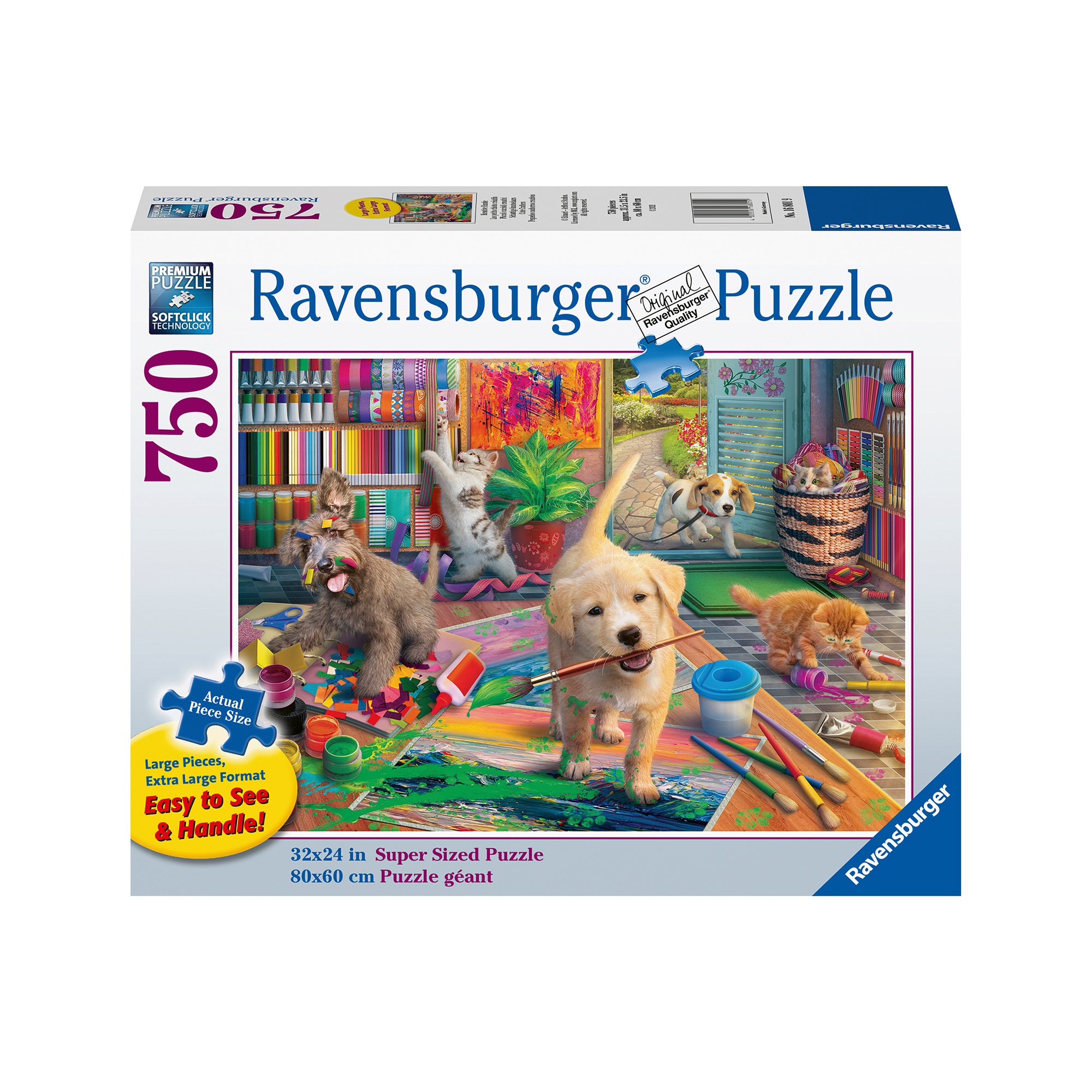 NEW Ravensburger 750 Large Piece Format Puzzle store Bundle