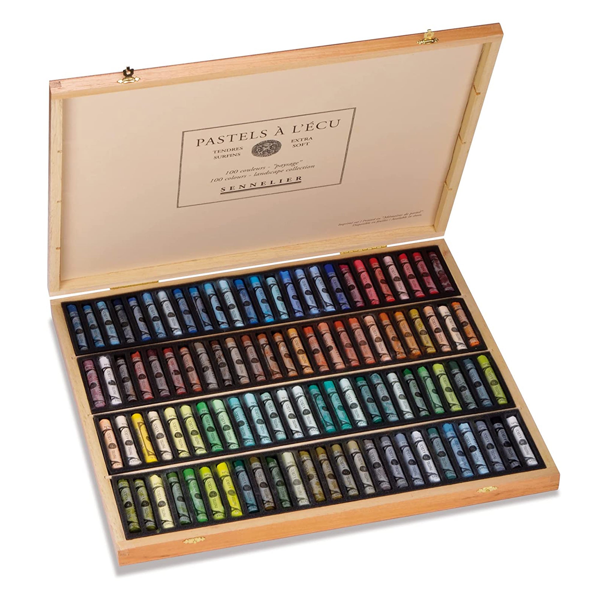 Articause 100+ Art Box Set in Wooden Case - Marker/Oil Pastels