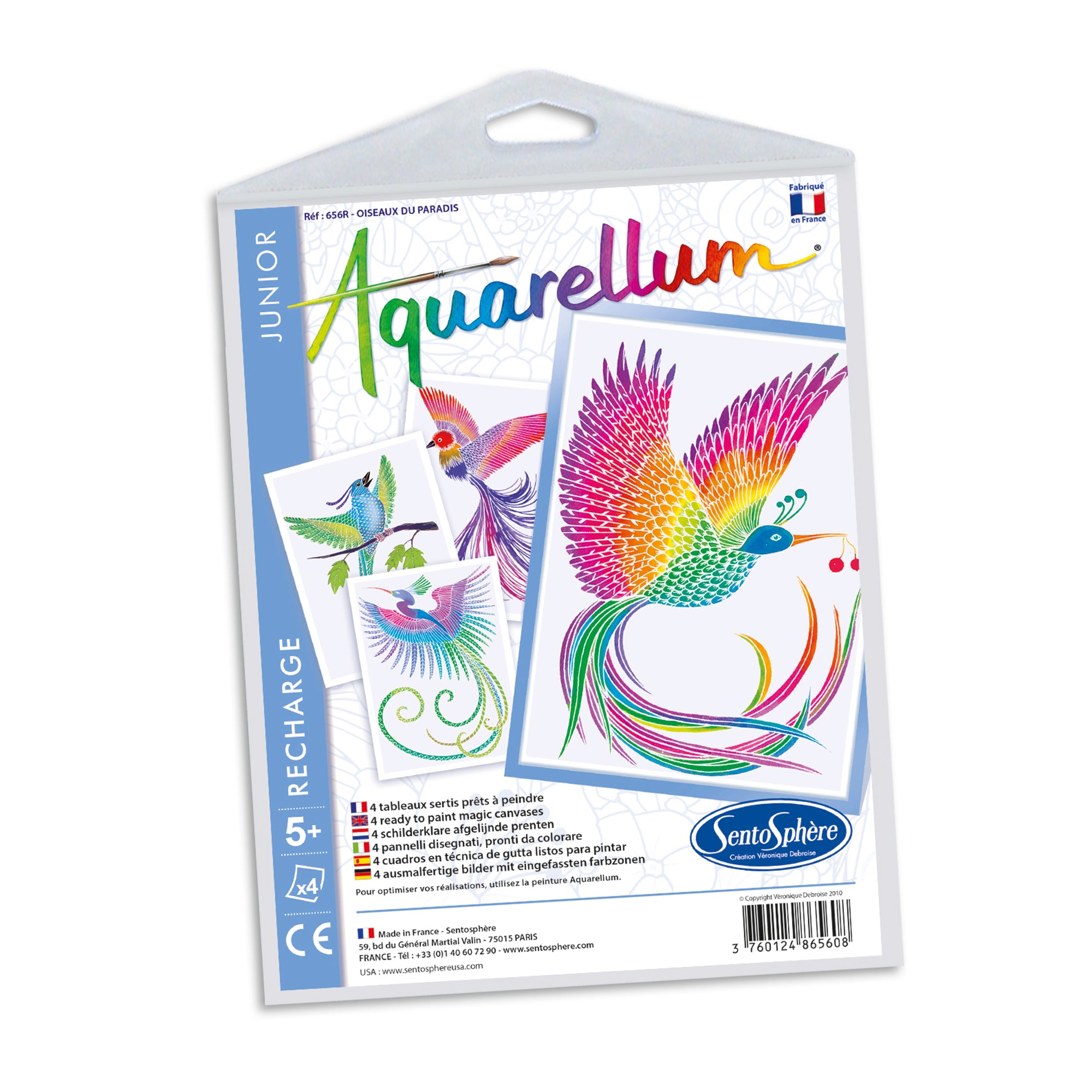 Jeux créatifs Sentosphère - Kits Aquarellum grands modèles