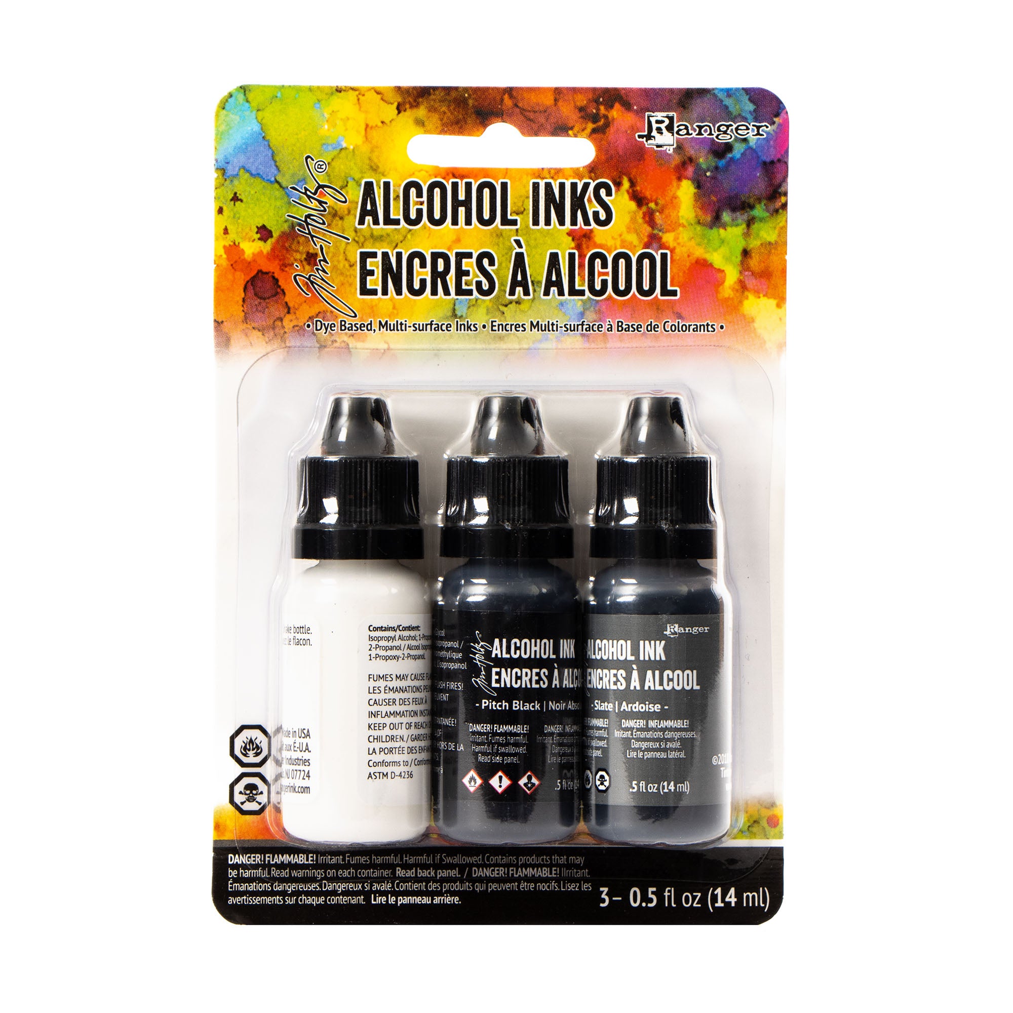 3-Pack Alcohol Inks - Granite | DeSerres