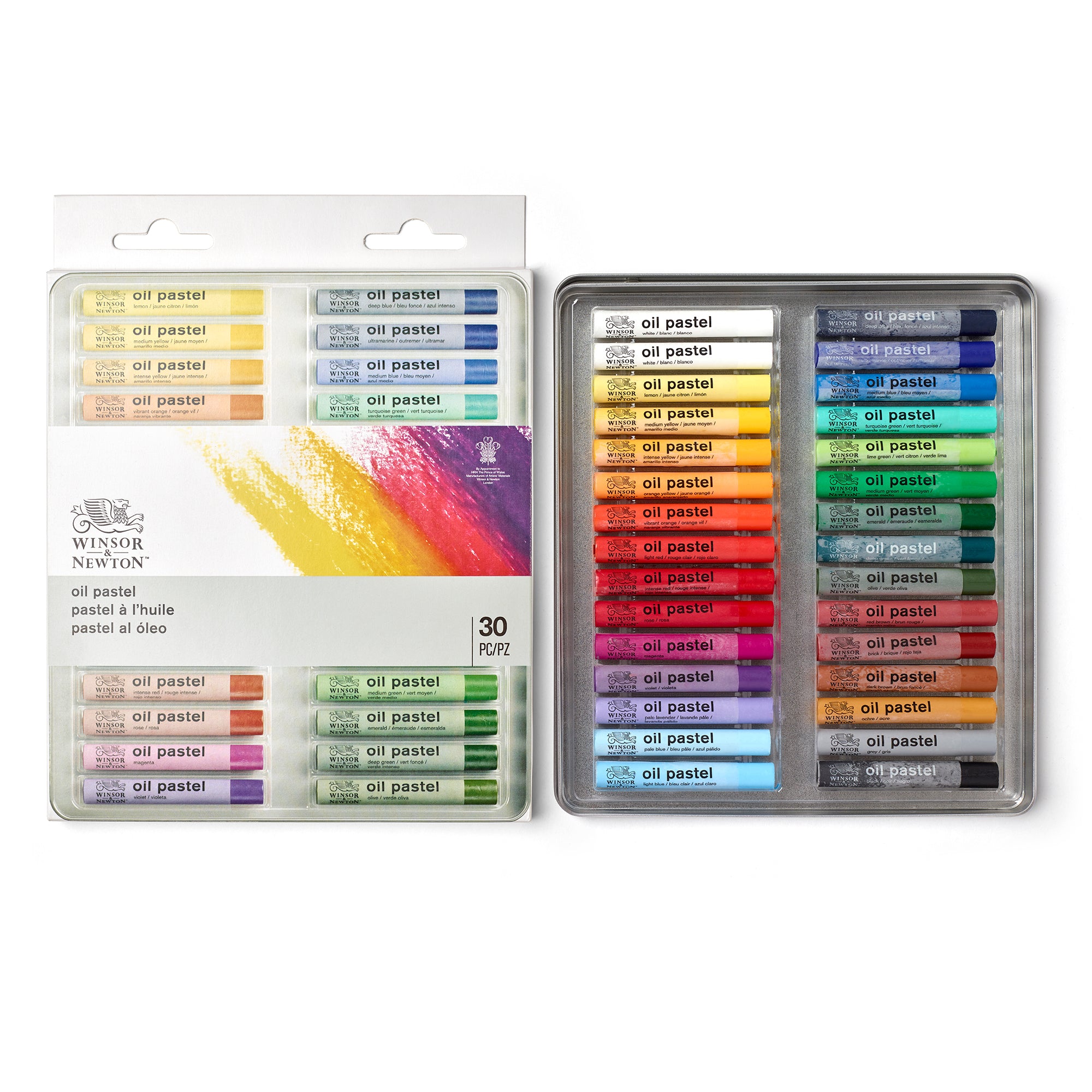 30-Pack Oil Pastels