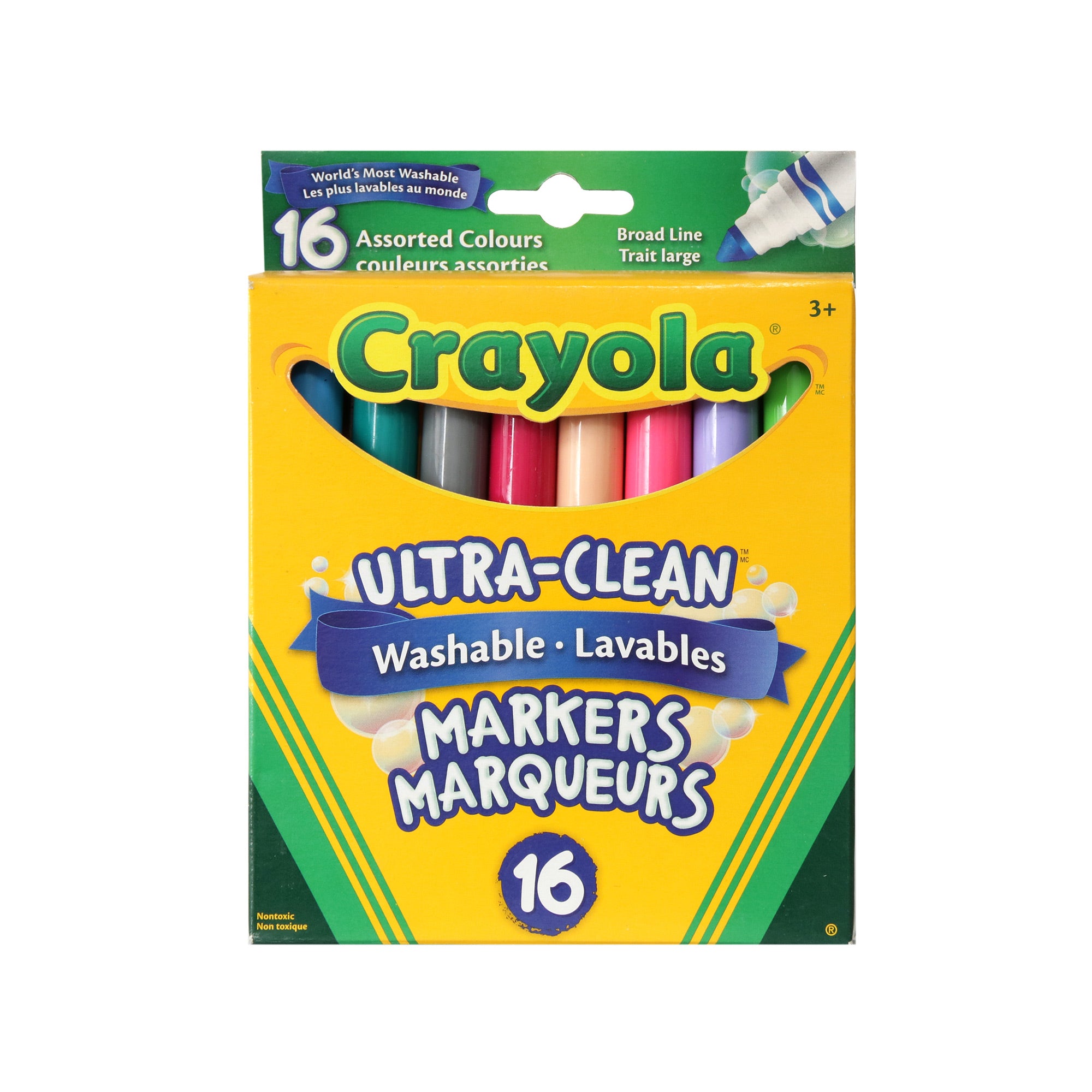 Crayon Feutre Crayola Super Tips boite de 20 - BBD Solutions Scolaire