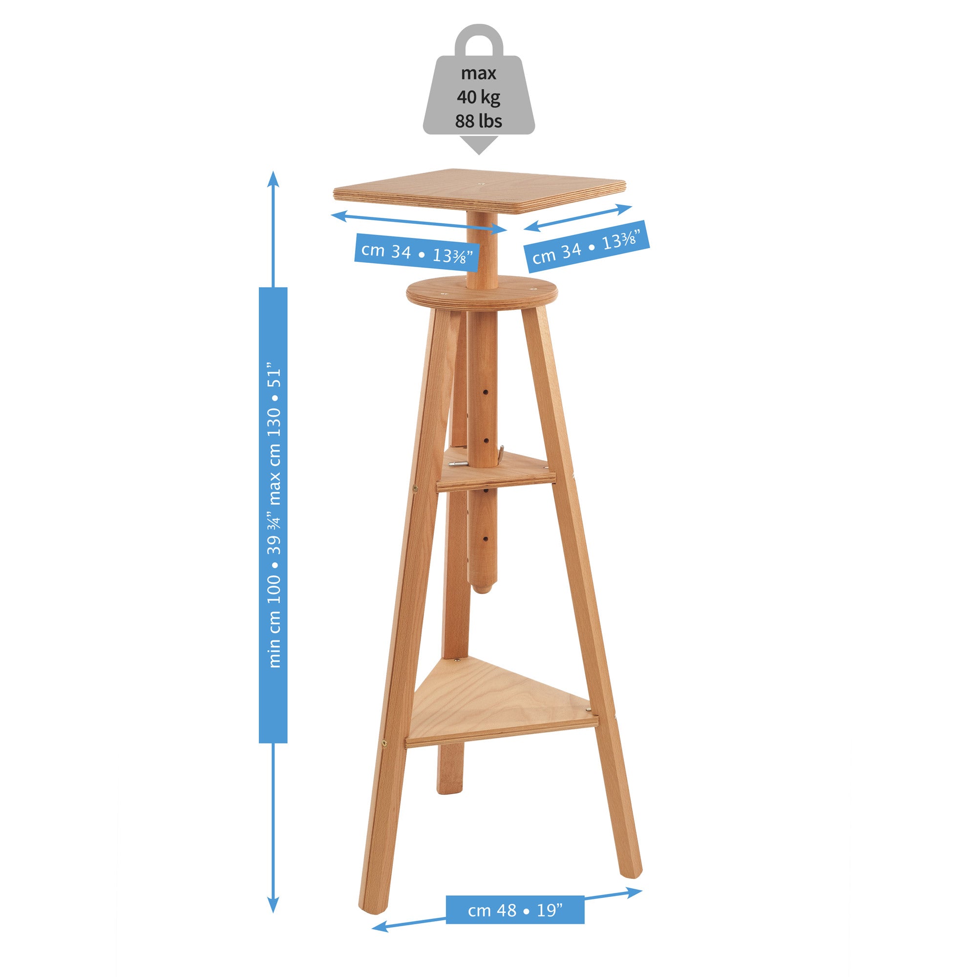 Rotating Trestle Star  Adjustable Stone Sculpting Table Stand