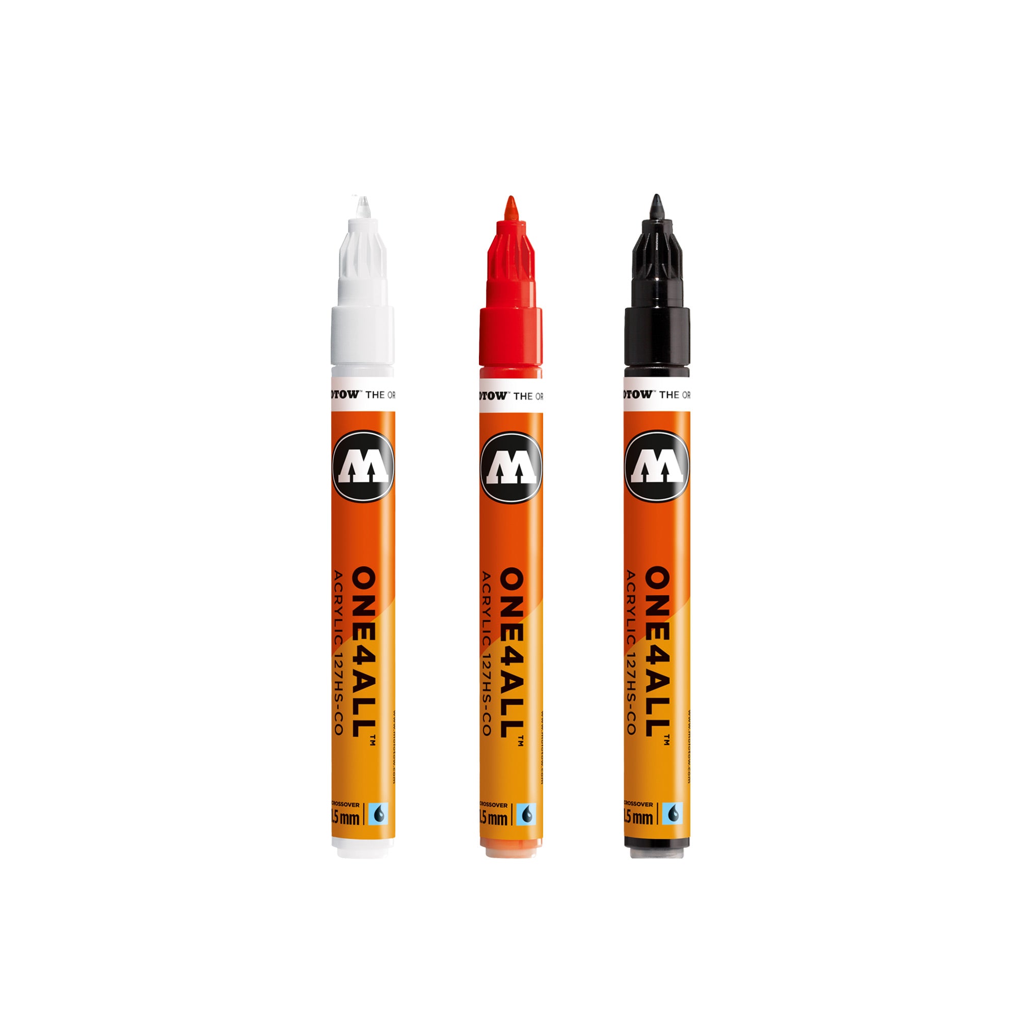 Marqueur peinture acrylique double pointe Molotow One4all 1,5mm