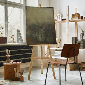 Chevalet d'atelier en bois pour peinture — Ars NOVA