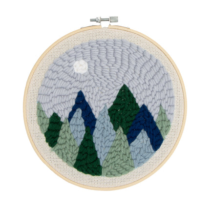 Punch Needle Kit - Mountains