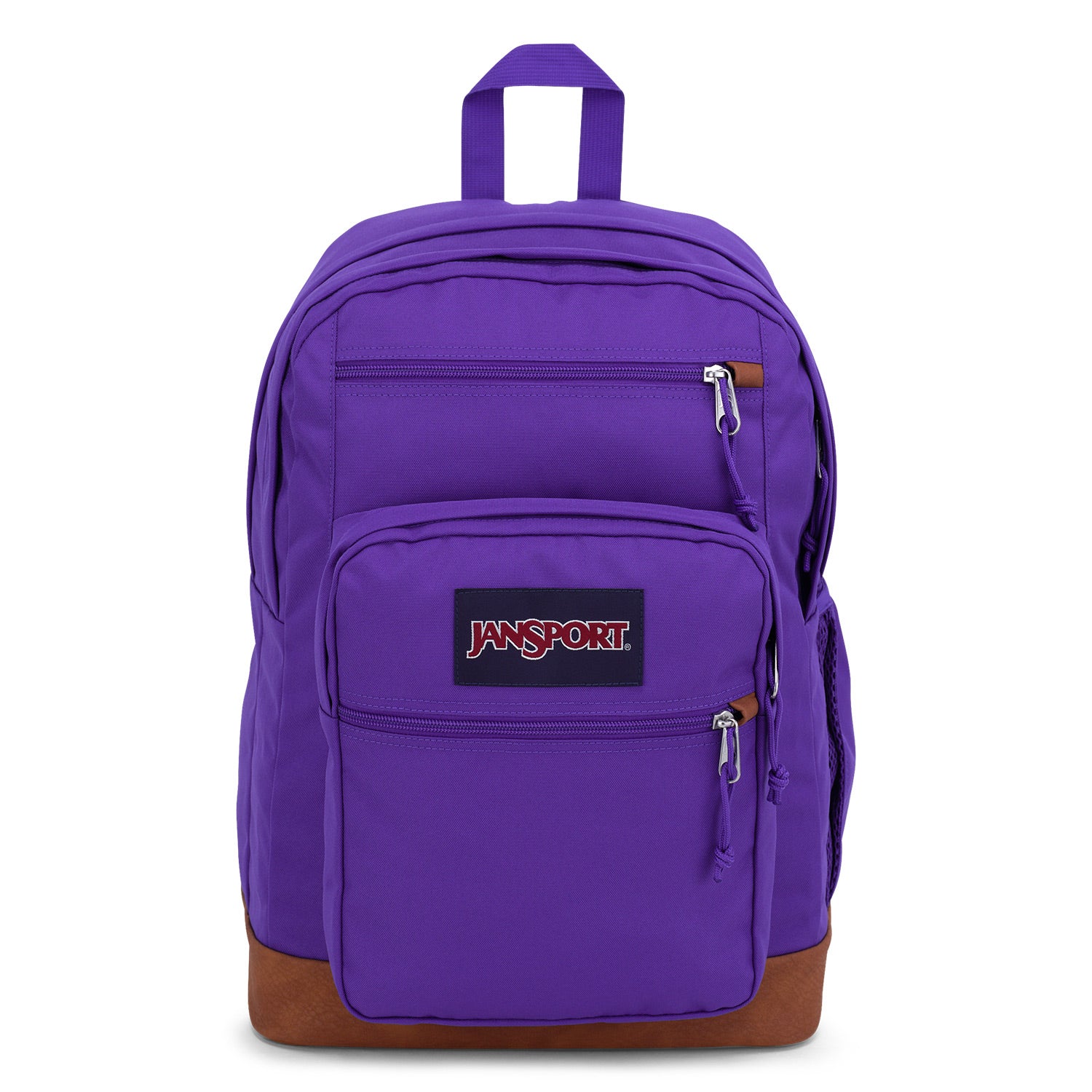 Purple jansport big student backpack best sale