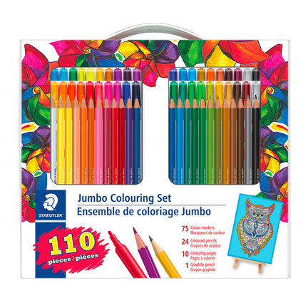 Jumbo Colouring Kit - 110 Pieces