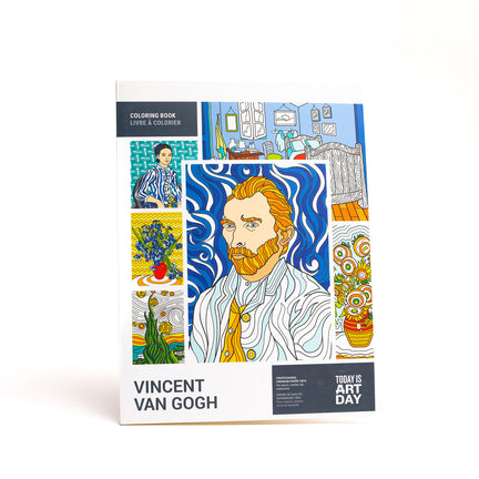 Colouring Book: Vincent Van Gogh - Bilingual Ed.