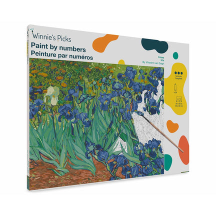 Paint by Numbers - Irises