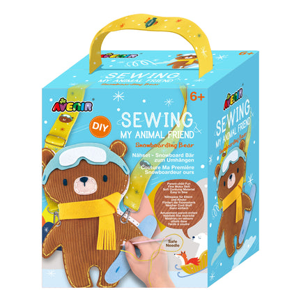 DeFieltro Sewing Kit for Kids Forest Animals Creative