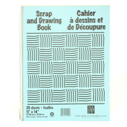 Newsprint Scrap & Drawing Book