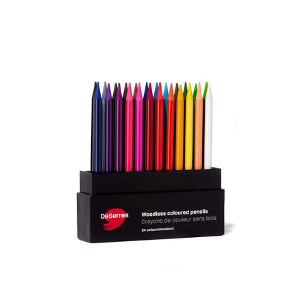 Carioca wood colored pencils-erasable Tita-Pack of 24, soft