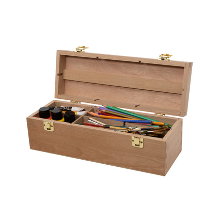 DeSerres - Wooden Utility Storage Box - Paintbrush Cleaners & Holders - By DeSerres