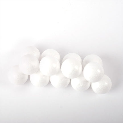 Set of 20 styrofoam shapes (ball, 5 cm diameter) - Wood, Tools & Deco