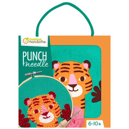 Punch Needle Kit - Tiger