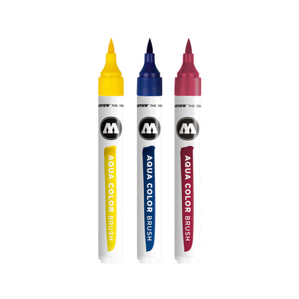 Pochette de 12 feutres Molotow Aqua Color Brush - Basic set 1