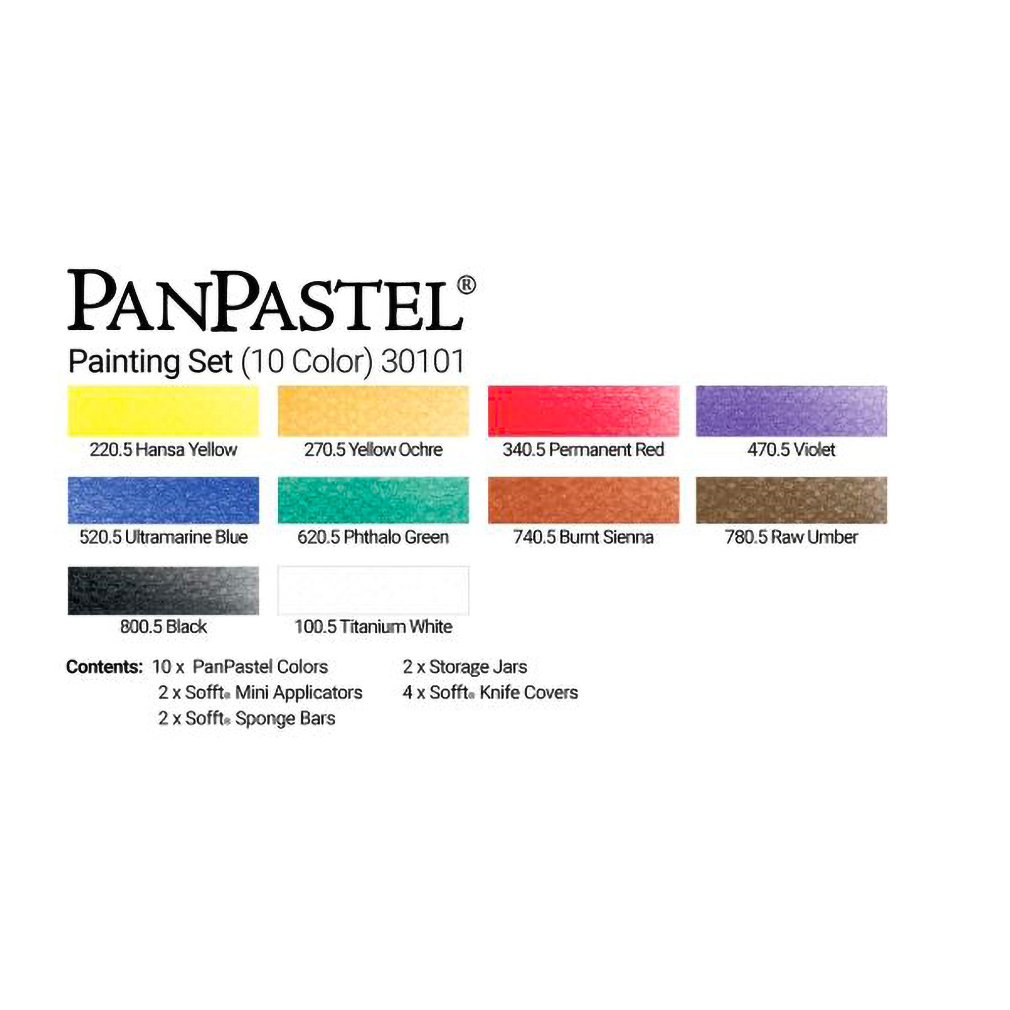 PanPastel 10 Colour Set – Basics