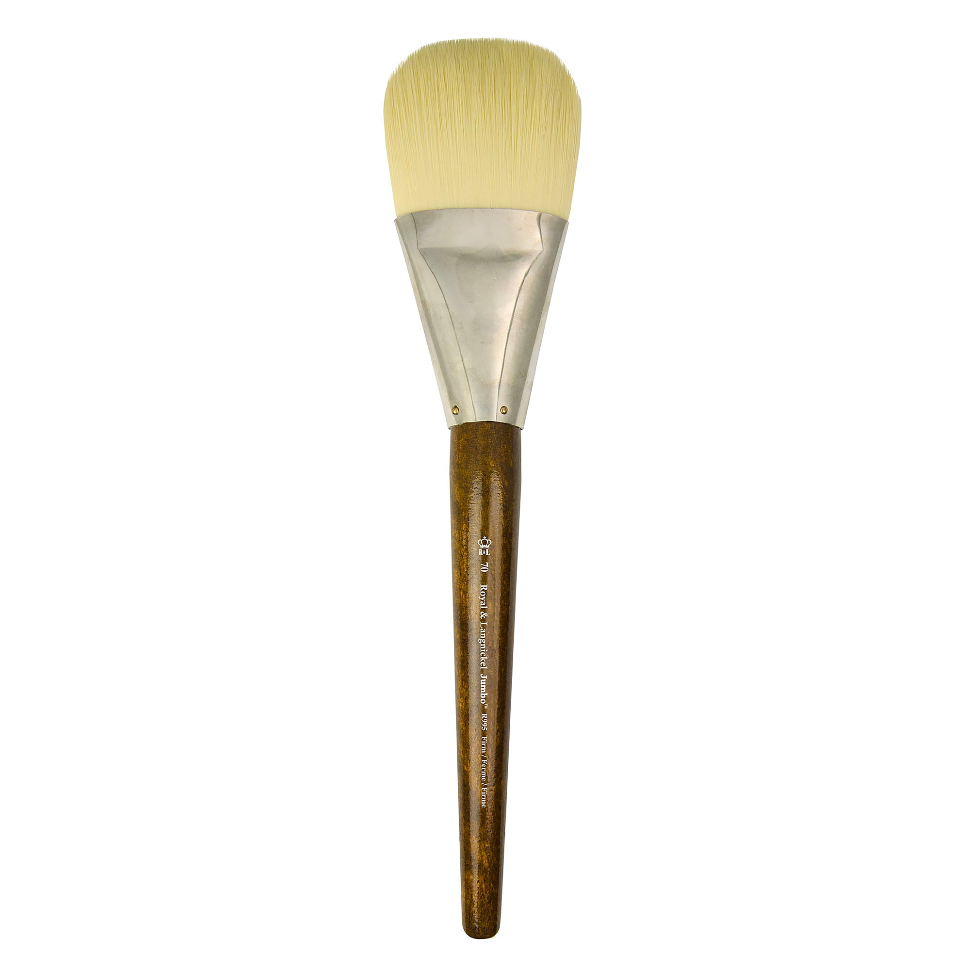 Jumbo White Paintbrush - Filbert | DeSerres