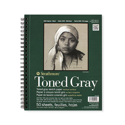 Toned Sketch Pad, Grey