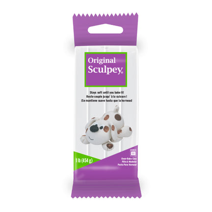 Sculpey Original Oven Bake White Modeling Clay - DroneUp Delivery
